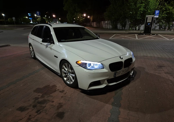 BMW Seria 5 cena 62999 przebieg: 256300, rok produkcji 2013 z Piła małe 232